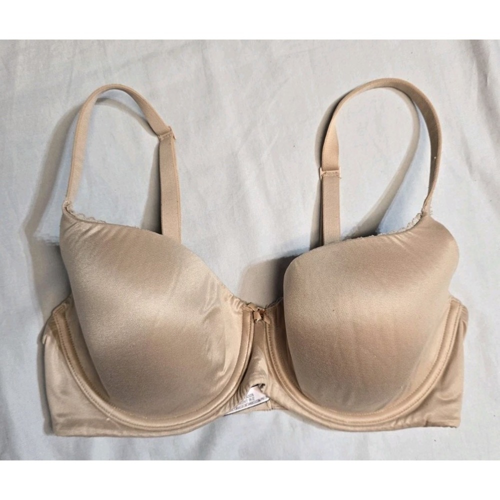 Body‎ By Victoria Victoria's Secret Bra Lined Demi Beige Underwire 34 DD
